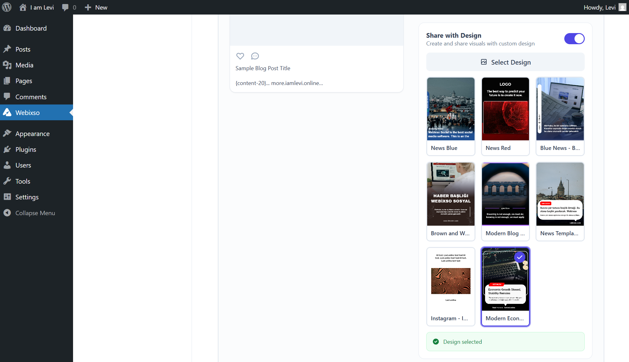 Per-Account Template Assignment